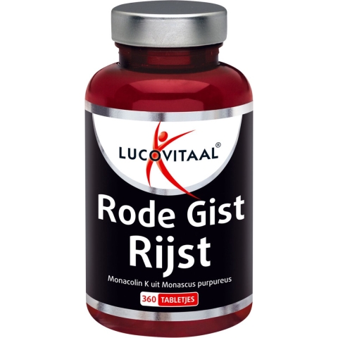 Gratis Verzending: 2x Lucovitaal Rode Gist Rijst 360 tabletten