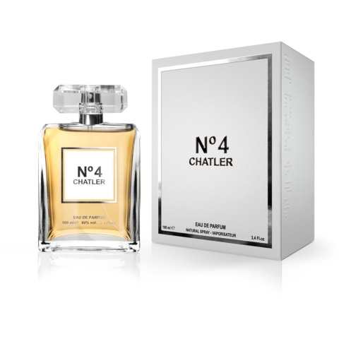 3x Chatler N4 Eau de Parfum 100 ml
