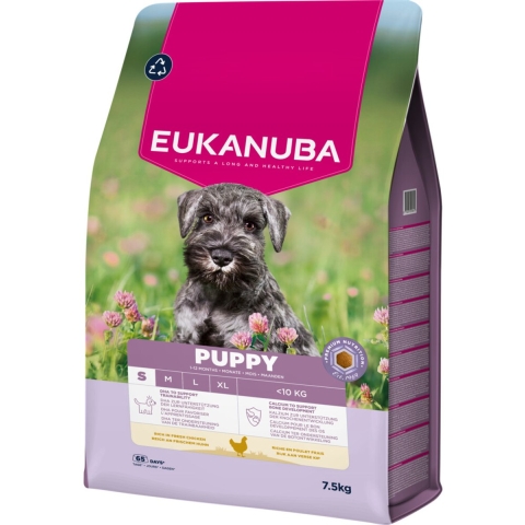 Eukanuba Puppy Small kip hondenvoer 7,5 kg