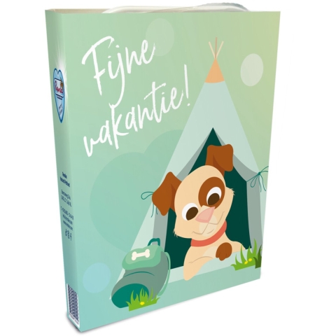 10x Renske Woef Gift Fijne Vakantie (Neutraal)