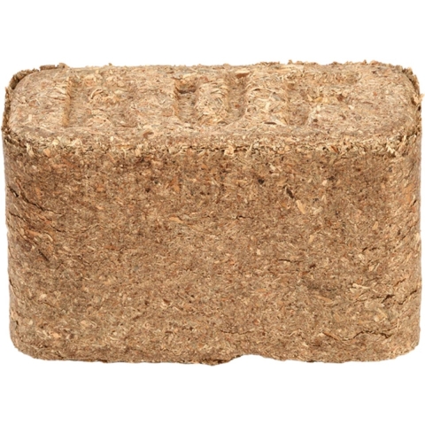 4x Esschert Design Houtbriketten Bruin