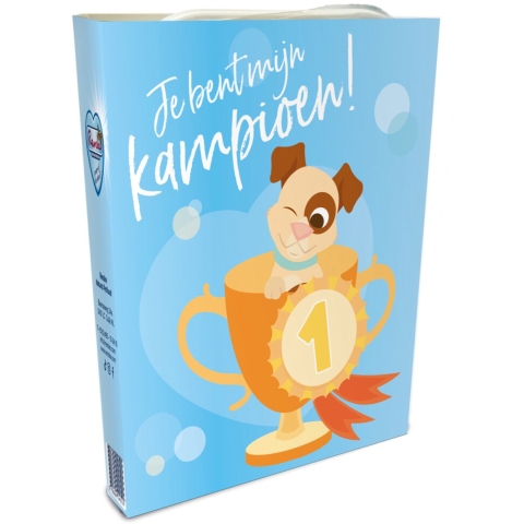 10x Renske Woef Gift Je Bent Mijn Kampioen