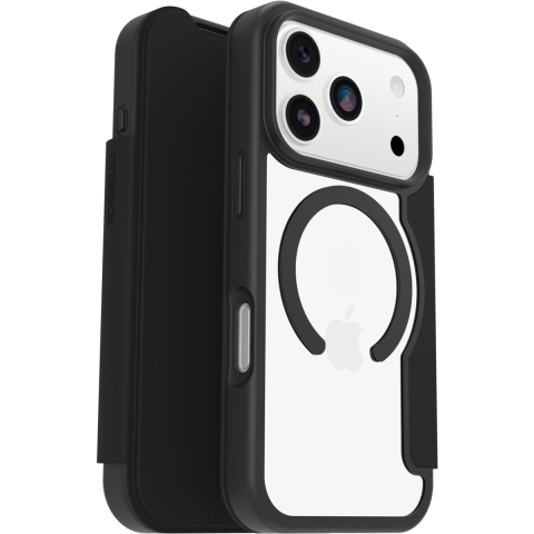 Otterbox Flip Case Apple iPhone 17 Pro Crystal, Black