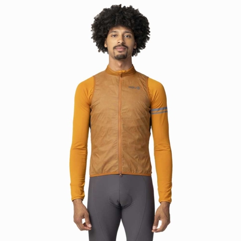 AGU Wind Body Essential Heren - Dark pumpkin - L