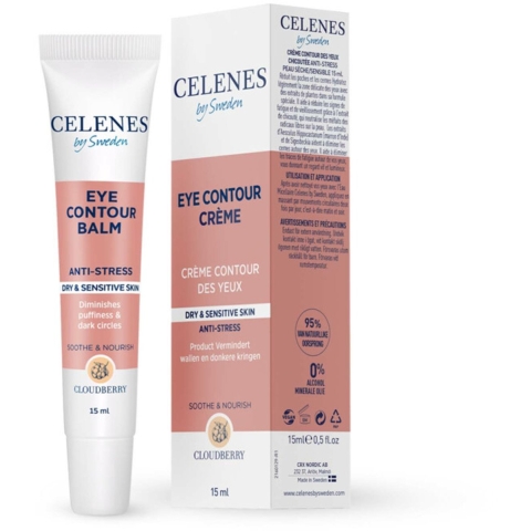 3x Celenes Bergbraam Oogbalm Anti-Stress 15 ml