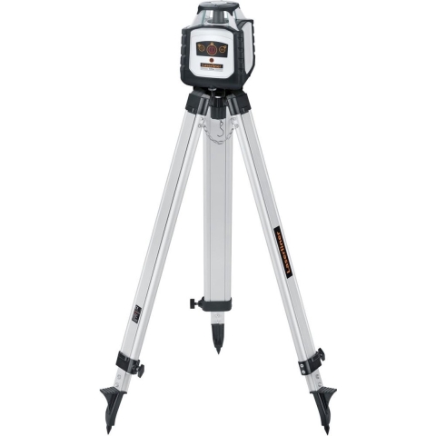 Laserliner Cubus 210 S Roterende Laser Set Incl. Statief, Ontvanger En Meetlat In Koffer - Rood - 40 M - IP66