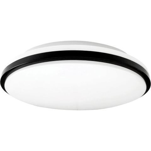 Müller-Licht 21000071 Taro Round 40 LED-plafondlamp 24 W Wit, Zwart