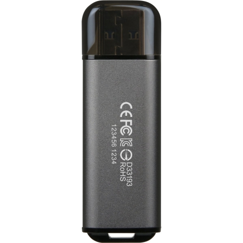 Transcend JetFlash 920 USB-stick 128 GB Space grijs TS128GJF920 USB-A 3.2 Gen 1