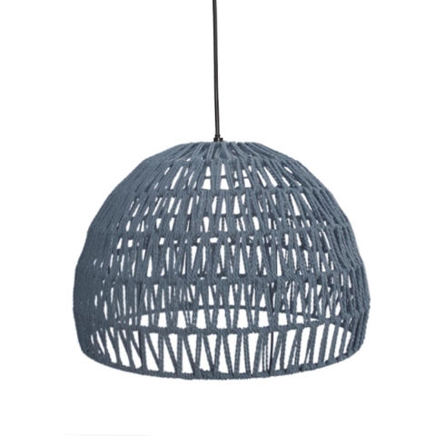 LABEL51 Touw - Hanglamp - Stoer design - Grijs - 38 cm