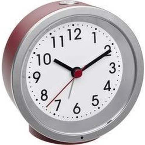TFA Dostmann 60.1034.05 Wekker Kwarts Rood Alarmtijden 1