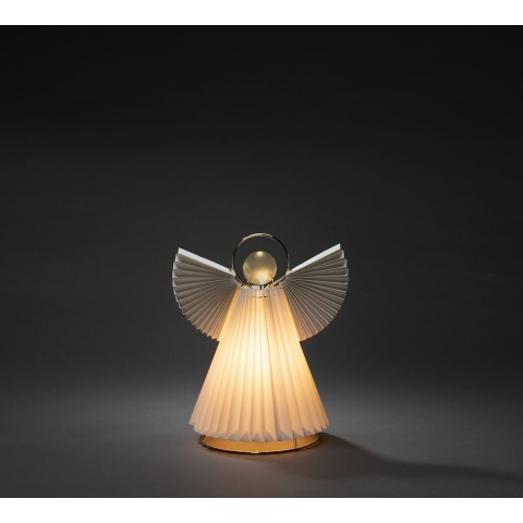 Konstsmide 1809-202 LED-silhouet Engel Crème-wit Schakelaar