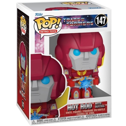 Funko POP! Transformers Hot Rod with Matrix