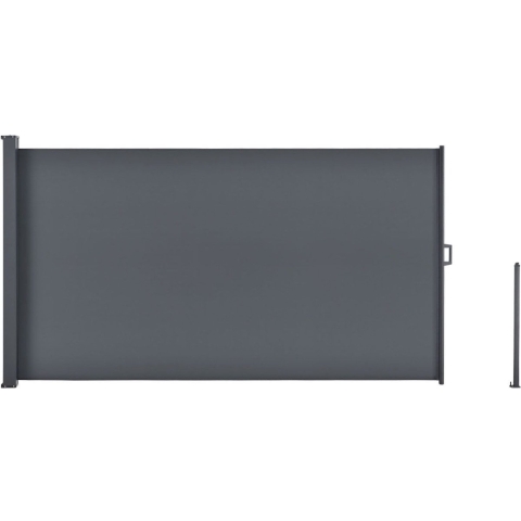 Dubai - Windscherm zijluifel - Uittrekbaar 500x180 cm - Antraciet