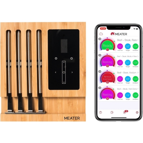 Meater MEATER Block Barbecuethermometer Hout