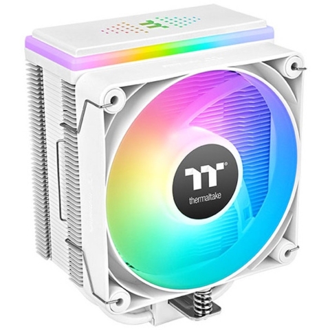 Thermaltake ASTRIA 400 ARGB White Air cooler CPU-koellichaam met ventilator Intel LGA 2066, Intel LGA 2011, Intel LGA 1700, Intel LGA 1200, Intel LGA 1156,