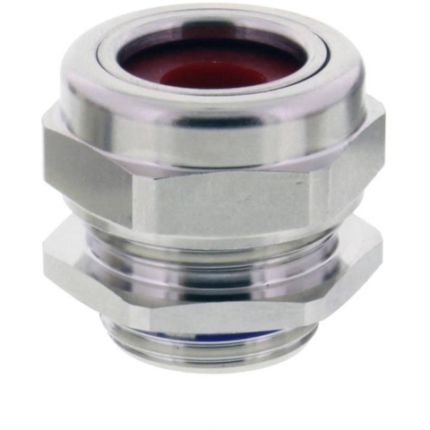 Wiska 10106494 Wartel Slagvast, Met dichting M8 Messing (vernikkeld) Natuur 50 stuk(s)