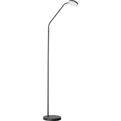 ETH Duuk - vloerlamp - Ø 23 x 166 cm - 8W dim to warm LED incl. - zwart