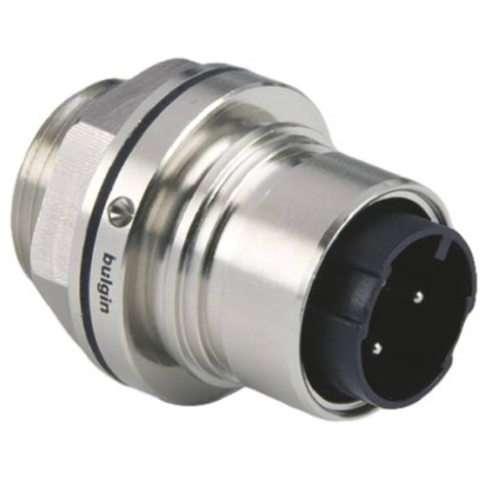 Bulgin PXM6012/03P/ST Ronde connector Stekker, inbouw Totaal aantal polen: 2 + PE Serie (ronde connectoren): Buccaneer 6000 1 stuk(s)