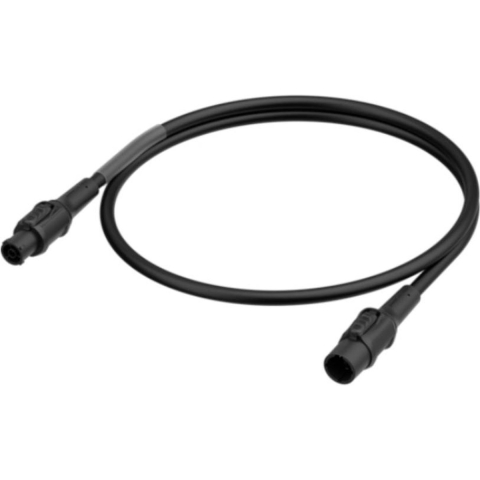 Neutrik 1028920 Aansluitkabel Stroom Zwart 2 m