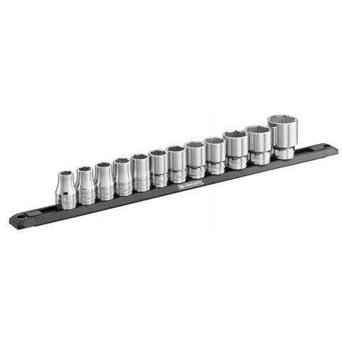 Facom OGV® Doppen Set | 1/2” 6-kant | 12-delig op Rail - S.40EGRPPB