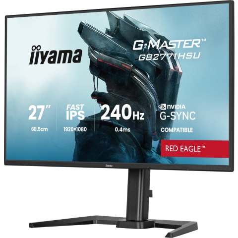 Iiyama G-Master GB2771HS-B1 27  Full HD IPS 240Hz Gaming Monitor