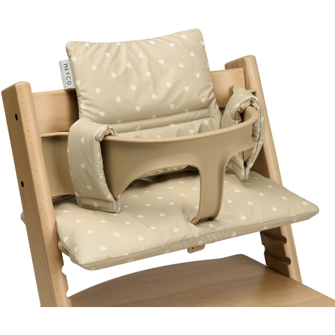 Stoelverkleiner Meegroei Meyco Sweet Heart Sand/Soft Sand