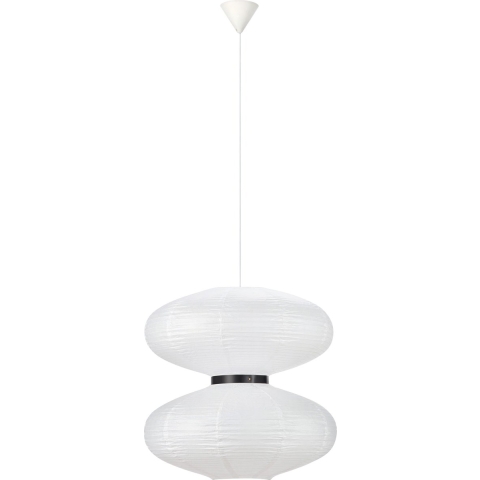 Markslöjd - Dual 2 Hanglamp Wit/Zwart