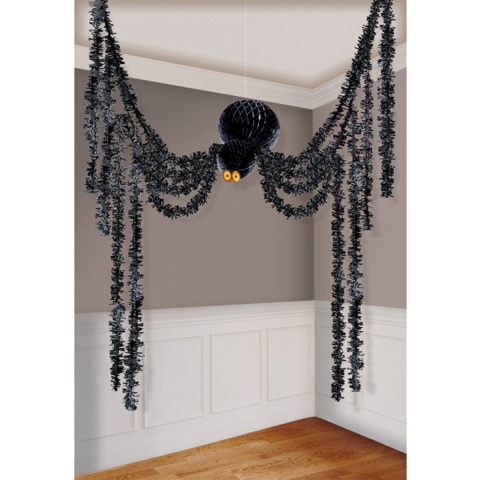 Amscan Spin XXL - 360 cm - horror/halloween decoratie - papier -