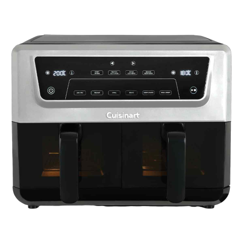 Cuisinart 10.4l Dual Basket Air Fryer Ss Window Afd10xsse Heteluchtfriteuse