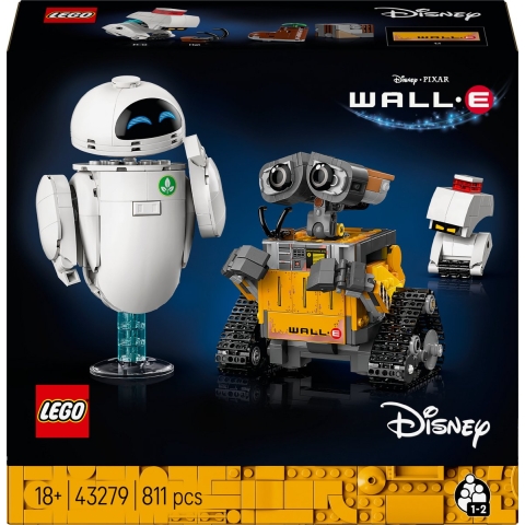LEGO Disney Pixar WALL-E en EVE - Bouwset 811-delig - 4 personages (43279)