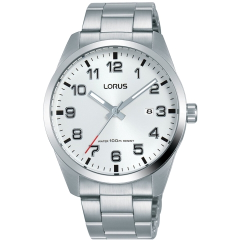 Lorus RH977JX5 - Heren Horloge - Quartz - 10 ATM waterdicht - Zilver