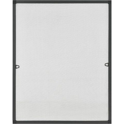 Vliegenhor / Raamhor / Hor - 100 x 120 cm - Zwart - Incl. Bevestigingsmateriaal