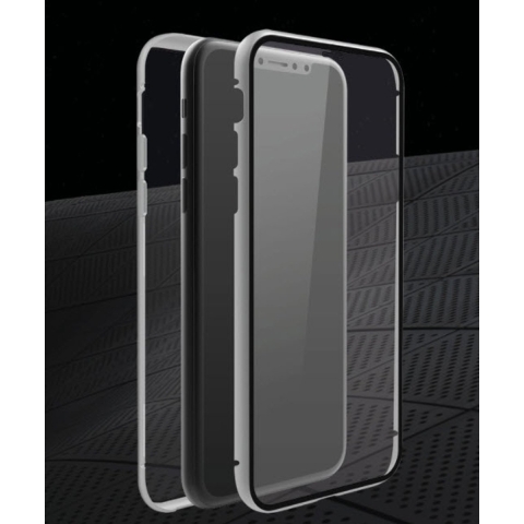Black Rock 360° Glass Cover Apple iPhone 13 Zilver