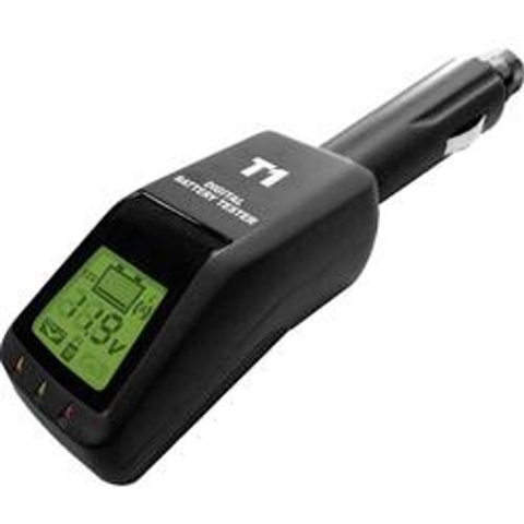 Helvi T1 Accubewaker, Accutester Accutest, USB-aansluiting 90 mm x 55 mm x 30 mm
