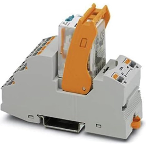 Phoenix Contact RIF-2-RPT-LDP-24DC/4X21 Relaismodule Nominale spanning: 24 V/DC Schakelstroom (max.): 6 A 4x wisselcontact 1 stuk(s)