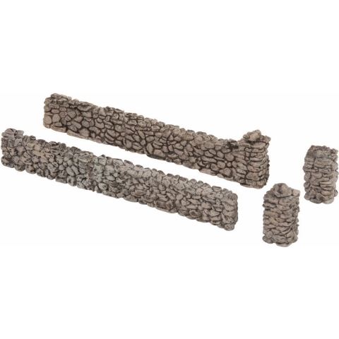 NOCH 13171 H0 Muur met metselwerk Natuursteen