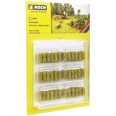 NOCH 7461 H0 strobalen 36 stuks Kant-en-klaar model