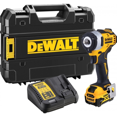 DeWalt DCF903P1 Accu Slagmoersleutel | Brushless | 3/8" | 12V | 5,0 Ah | in TSTAK - DCF903P1-QW