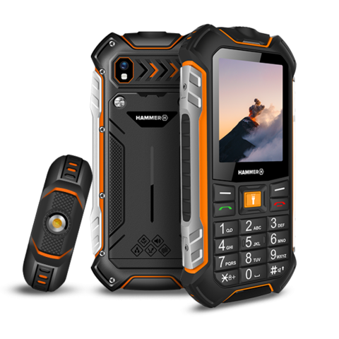 Hammer Boost 2 Lte Ip68 Bar Phone - 128 Mb Zwart
