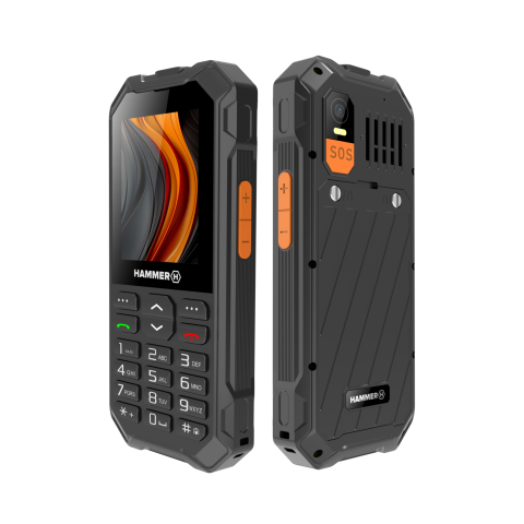 Hammer 6 Lte Bar Phone - 128 Mb Zwart