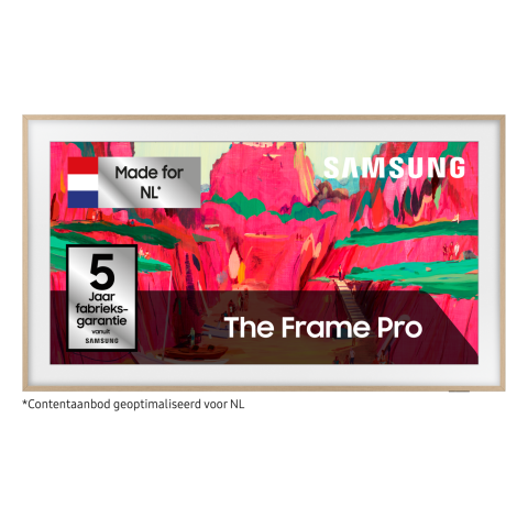 Samsung 75" The Frame Pro Ls03fw Incl. Teak Bezel (2025)