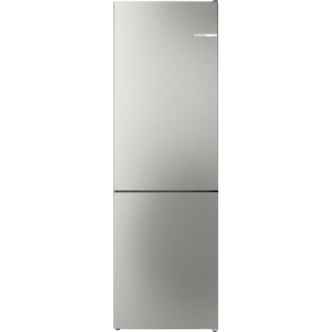 Bosch Kgn362laf - Koelkast Met Vriesvak Breedte 60 Cm Hoogte 186 Inhoud 321 L Nofrost Zilver