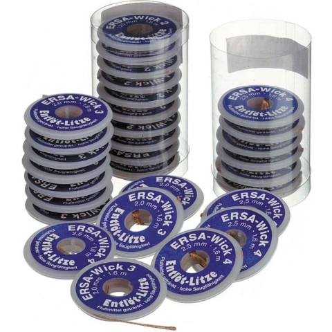 Ersa Desoldeerdraad Lengte 1.5 m Breedte 2.70 mm