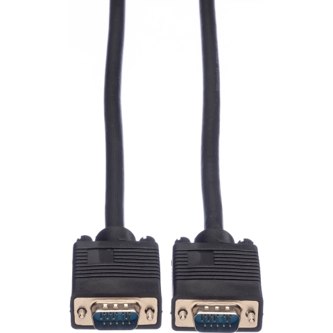 ROLINE SVGA kabel HD15 M/M met ferrietkern, 20 m