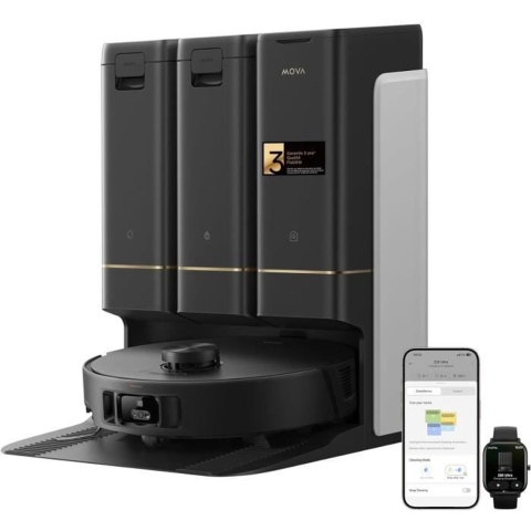 Dreame Mova Z50 Ultra Zakloos Zwart