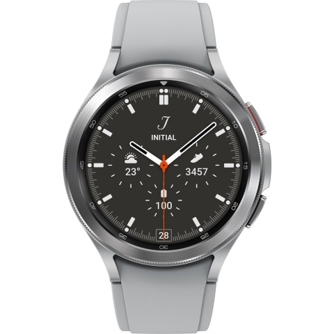 Samsung Galaxy Watch4 Classic 3,56 cm (1.4") OLED 46 mm Digitaal 450 x 450 Pixels Touchscreen Zilver Wifi GPS