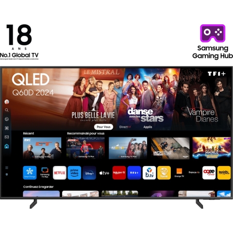 Samsung Q60D TQ43Q60DAU 109,2 cm (43") 4K Ultra HD Smart TV Wifi Titanium