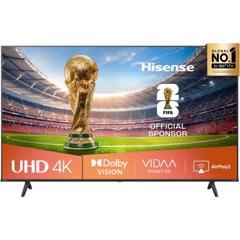 Hisense 43A6Q tv 109,2 cm (43") 4K Ultra HD Smart TV Wifi Zwart 300 cd/m²