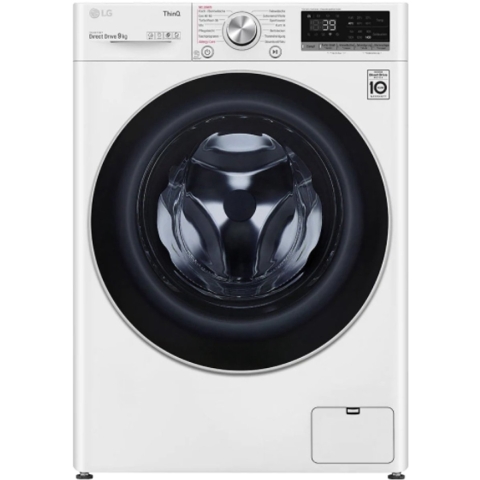 LG F4WV709P1E wasmachine Voorbelading 9 kg Wit