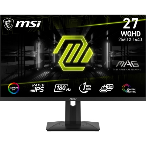 MSI MAG 274QRFDE QD E2 computer monitor 68,6 cm (27") 2560 x 1440 Pixels Wide Quad HD LCD Zwart